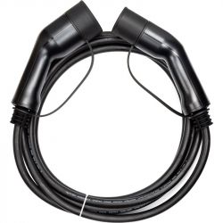 Зарядный кабель HiSmart для электромобилей Type 2 - Type 2, 32A, 7.2кВт, 1 фазный, 5м (EV200016)