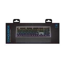  Noxo Conqueror Mechanical gaming keyboard, Blue Switches, Black (4770070882023) -  6