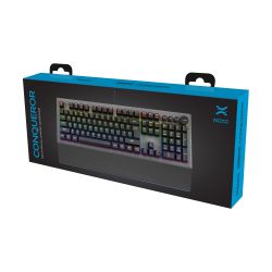  Noxo Conqueror Mechanical gaming keyboard, Blue Switches, Black (4770070882023) -  7