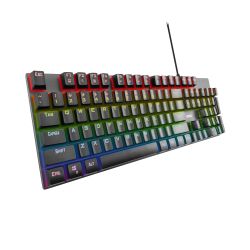  Noxo Retaliation Mechanical gaming keyboard, Blue switches, Black (4770070882085) -  1