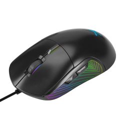  Noxo Scourge Gaming mouse Black USB (4770070881965) -  4