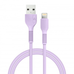  ACCLAB AL-CBCOLOR-L1PP USB-Lightning 1.2 Purple (1283126518218)
