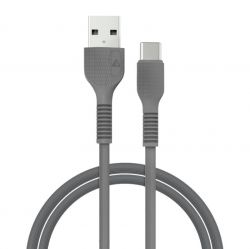  ACCLAB AL-CBCOLOR-T1BK USB-USB Type-C 1.2 Black (1283126518232)