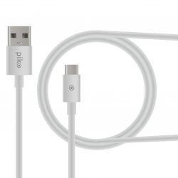  Piko CB-UT11 USB-USB Type-C 1.2 White (1283126477522) -  1