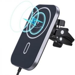    Choetech Car Magnetic Mount Inductive Qi Charger 15W (T200-F) -  1