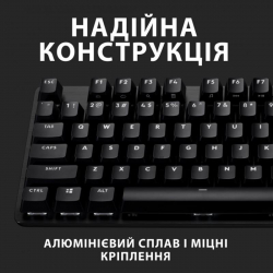  Logitech G413 TKL SE Corded Mechanical Gaming Keyboard Black (920-010446) -  4