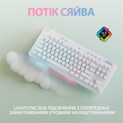 Клавiатура Logitech G713 Tactile White (920-010422) - Картинка 6