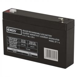      Emos B9659 (6V 7AH FAST.4.7 MM) -  3