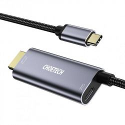  USB-C  HDMI, 4K 60 ,   PD, 1.8  Choetech XCH-M180GY