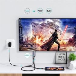 ������ USB-C �� HDMI, 4K 60 ��, ���� �������� PD, 1.8 � Choetech XCH-M180GY - �������� 2