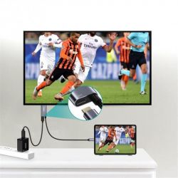 ������ USB-C �� HDMI, 4K 60 ��, ���� �������� PD, 1.8 � Choetech XCH-M180GY - �������� 3