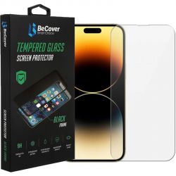   BeCover  Apple iPhone 14 Pro Crystal Clear Glass 3D (708086)