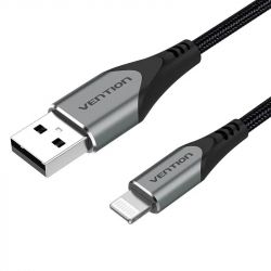  Vention USB - Lightning 2.4A 1 m Grey (LABHF) -  1