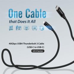  Edimax UC4-005TB Thunderbolt3 0.5 (USB-C to USB-C, 40Gbps) -  4