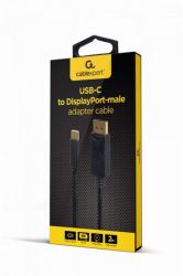  Cablexpert A-CM-DPM-01, USB-C  DisplayPort, 4K 60 , 2  -  2
