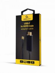  Cablexpert (A-CM-HDMIM-01) USB Type C - HDMI, 2 ,  -  2