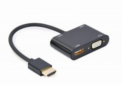  Cablexpert A-HDMIM-HDMIFVGAF-01 HDMI  HDMI/VGA -  1