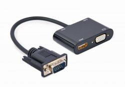  Cablexpert A-VGA-HDMI-02, VGA  HDMI/VGA -  1