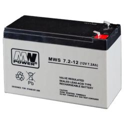   MW Power 12V 7.2 AH (MWS 7.2-12) AGM