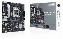   Asus Prime B760M-K D4 Socket 1700 -  1
