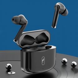 Bluetooth-гарнітура SkyDolphin TWS SL24 Black (BTE-000180) - Картинка 3