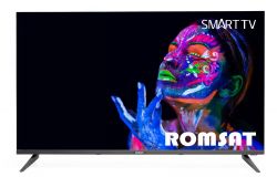  55" Romsat 55USQ1220T2, LED, 3840x2160, 60 , Smart TV, DVB-T2/C, 3xHDMI/VGA, 2xUSB, Vesa 200x200