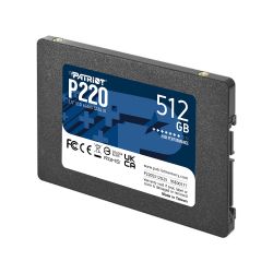 SSD  Patriot P220 512GB 2.5" SATAIII TLC (P220S512G25) -  2