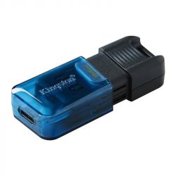 - USB3.2 64GB Type-C Kingston DataTraveler 80 M Blue/Black (DT80M/64GB) -  2