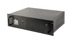  EnerGenie UPS-RACK-1500 1500VA, Line Int., AVR, 3xIEC+2xSchuko, USB, LCD, RJ11 -  1