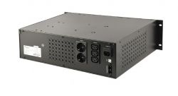  EnerGenie UPS-RACK-1500 1500VA, Line Int., AVR, 3xIEC+2xSchuko, USB, LCD, RJ11 -  2