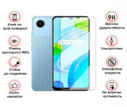   BeCover  Realme C30/C30s/C33 Crystal Clear Glass 3D (708567) -  3