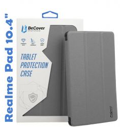 - BeCover Smart  Realme Pad 10.4" Gray (708267)