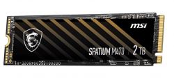 SSD  MSI Spatium M470 2TB M.2 PCIe 4.0 x4 NVMe 3D NAND TLC (S78-440Q470-P83) -  2