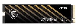  SSD 2TB MSI Spatium M461 M.2 2280 PCIe 4.0 x4 NVMe 3D NAND TLC (S78-440Q550-P83)