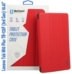 - BeCover Smart  Lenovo Tab M10 Plus TB-125F (3rd Gen) 10.61" Red (708306) -  1