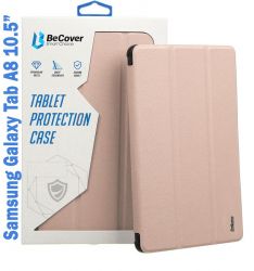 - BeCover Soft Edge  Samsung Galaxy Tab A8 SM-X200/SM-X205 Rose Gold (708359) -  1