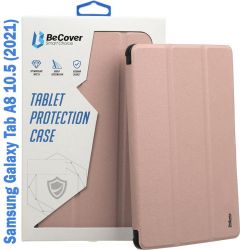 - BeCover Flexible TPU Mate  Samsung Galaxy Tab A8 SM-X200/SM-X205 Rose Gold (708381) -  1