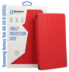 - BeCover Flexible TPU Mate  Samsung Galaxy Tab A8 SM-X200/SM-X205 Red (708382) -  1
