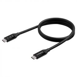  Edimax UC4 V2 USB-C-USB-C Thunderbolt3, 1.0 Black Up to 240W, 20V/5A Max. (UC4-010TB) -  1