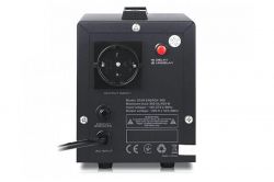 ���������� REAL-EL STAB ENERGY-500 Black, 1000VA, 400W, ������ ������� 220V+/-20%, 1 ������� (Schuko), LED ��������� - �������� 2