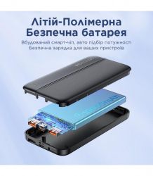 УМБ Remax RPP-212 Tinyl 10000mAh Black (RPP-212) - Картинка 4