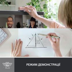Веб камера Веб-камера Logitech Brio 500 Rose (960-001421) - Картинка 8