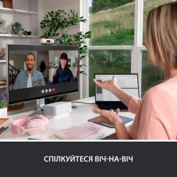 Веб камера Веб-камера Logitech Brio 500 Rose (960-001421) - Картинка 9