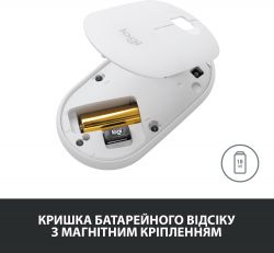 Мышь беспроводная Logitech Pebble M350 (910-005718) Black USB - Картинка 8