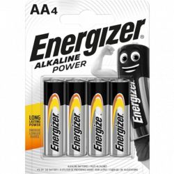  Energizer Alkaline Power AA 4 
