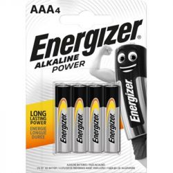 Energizer Alkaline Power AAA 4  -  1