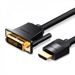  Vention DVI - HDMI V 1.4 (M/M), 1.5 , Black (ABFBG)