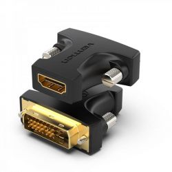  Vention HDMI - DVI (DVI 24+1-HDMI 1.4) Black (AILB0) -  1