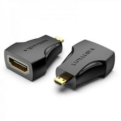 ������� Vention HDMI - micro-HDMI (F/M), Black (AITB0)