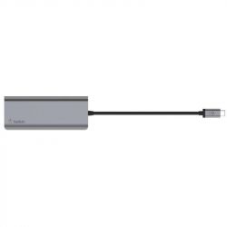  USB Type-C Belkin 6in1 Multiport Dock Gray (AVC008BTSGY) -  4